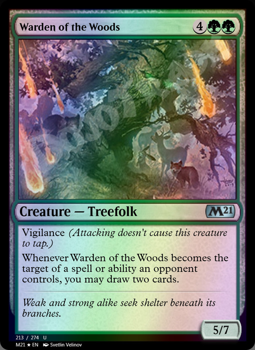 Warden of the Woods FOIL