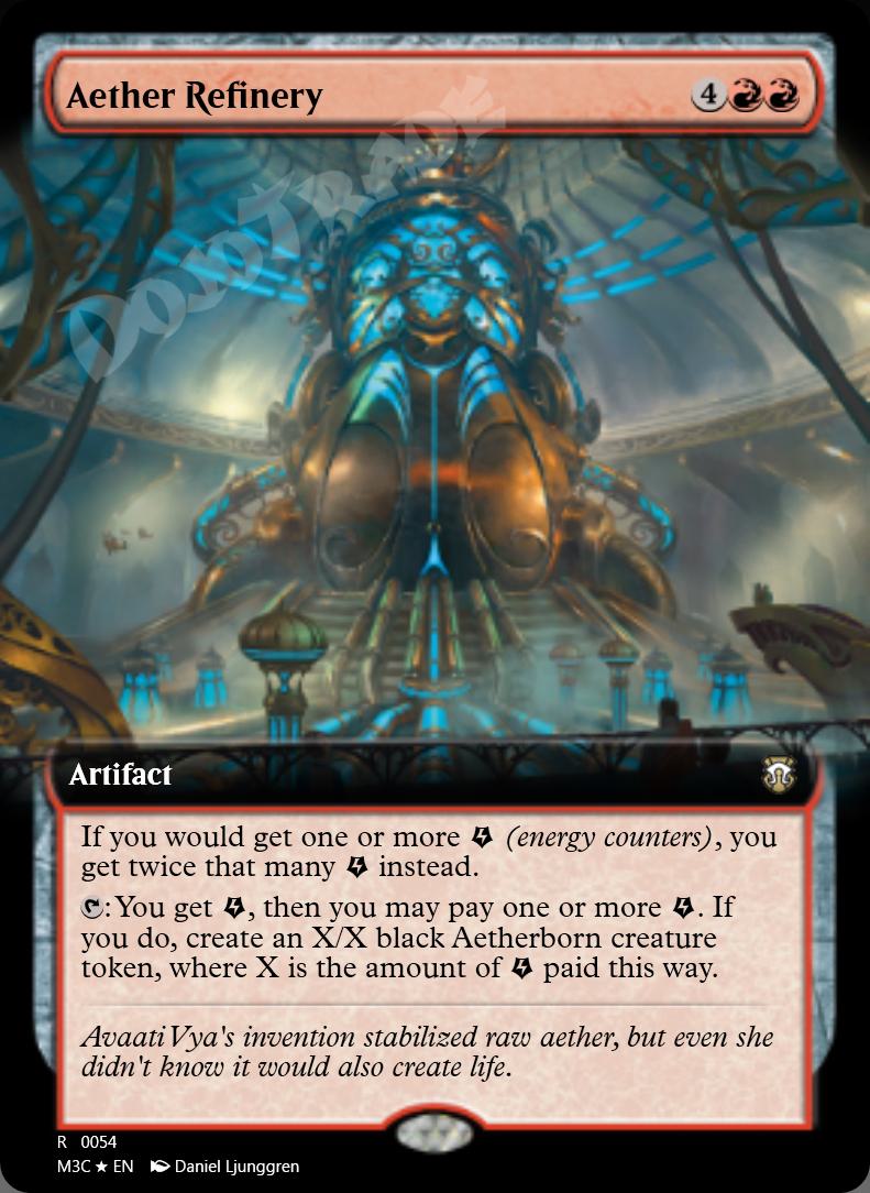 Aether Refinery (Extended Art) FOIL