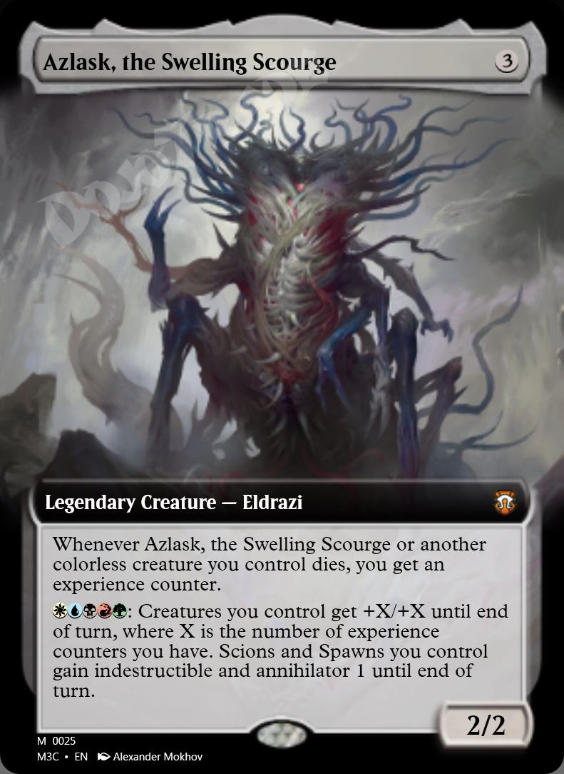 Azlask, the Swelling Scourge (Extended Art)