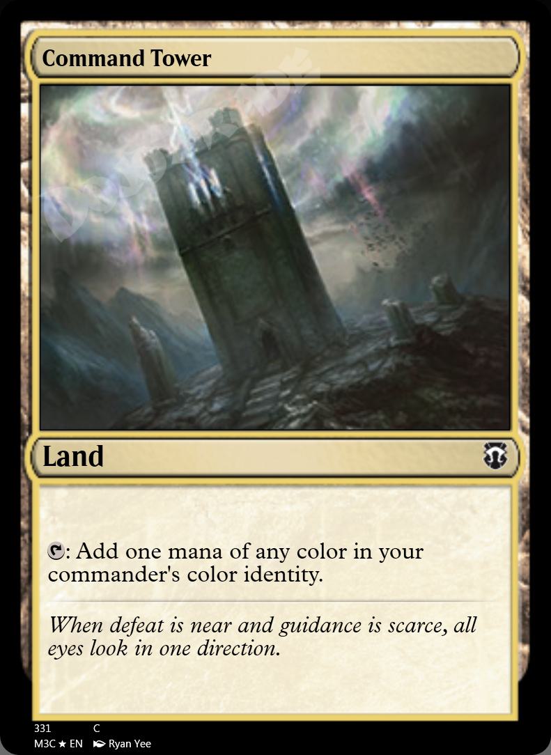 Command Tower FOIL