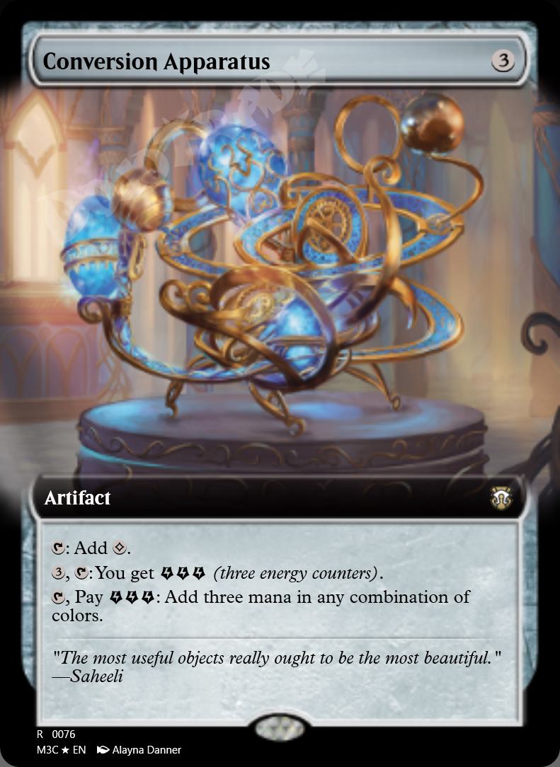 Conversion Apparatus (Extended Art) FOIL