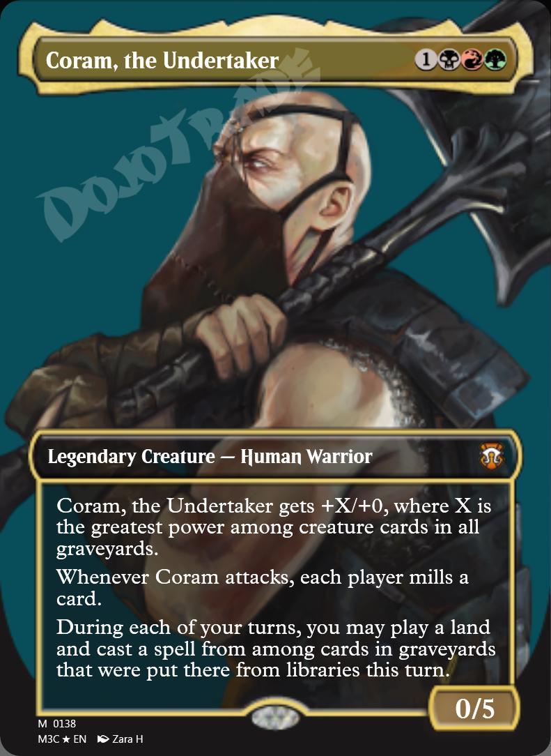 Coram, the Undertaker (Borderless) FOIL