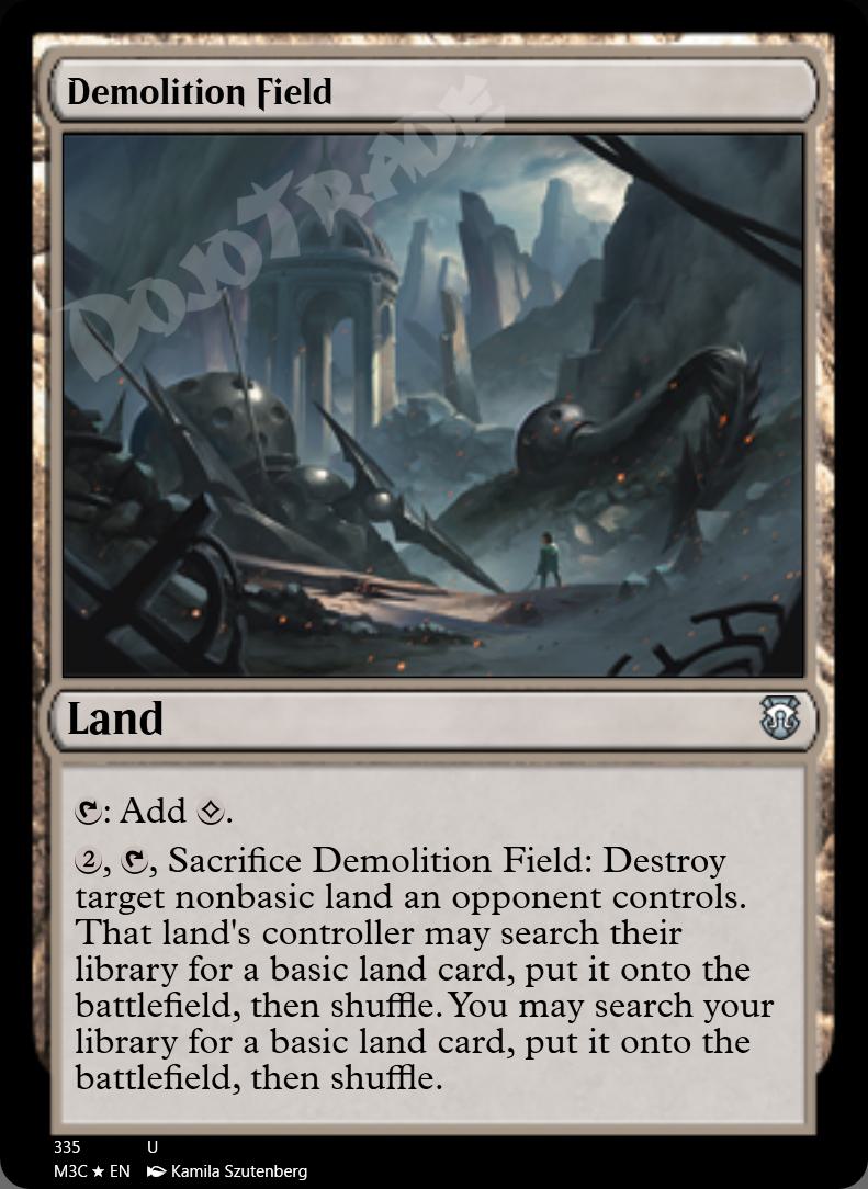 Demolition Field FOIL