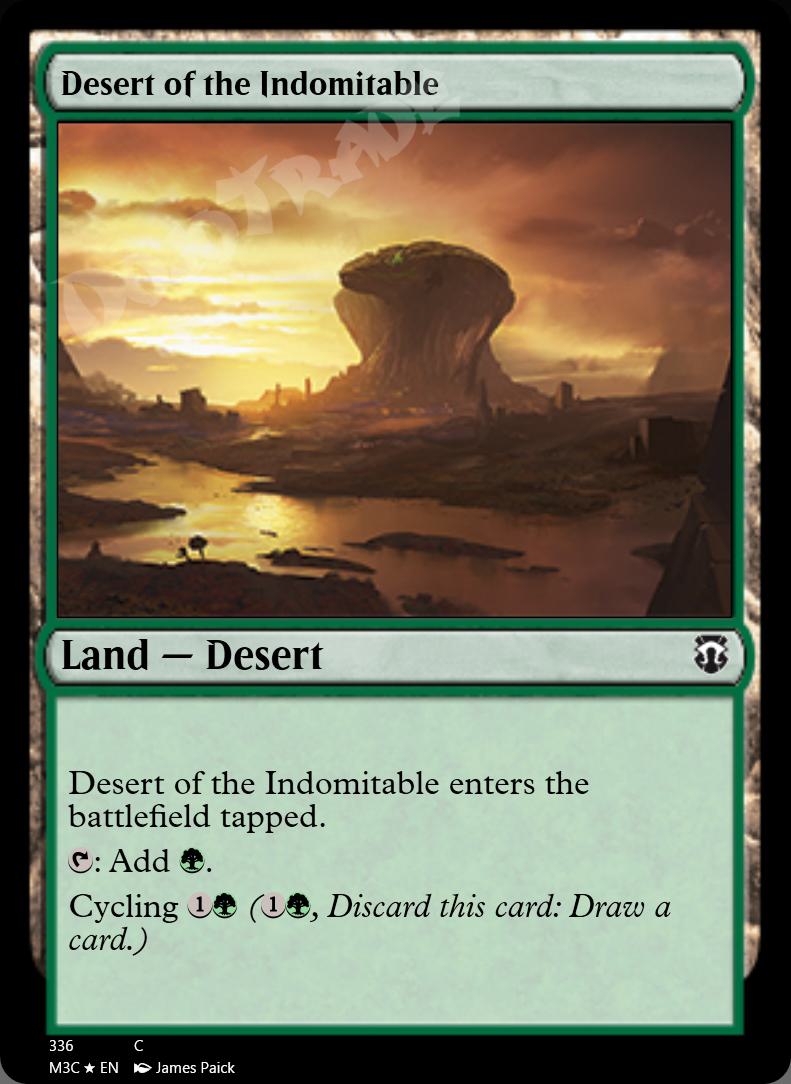 Desert of the Indomitable FOIL