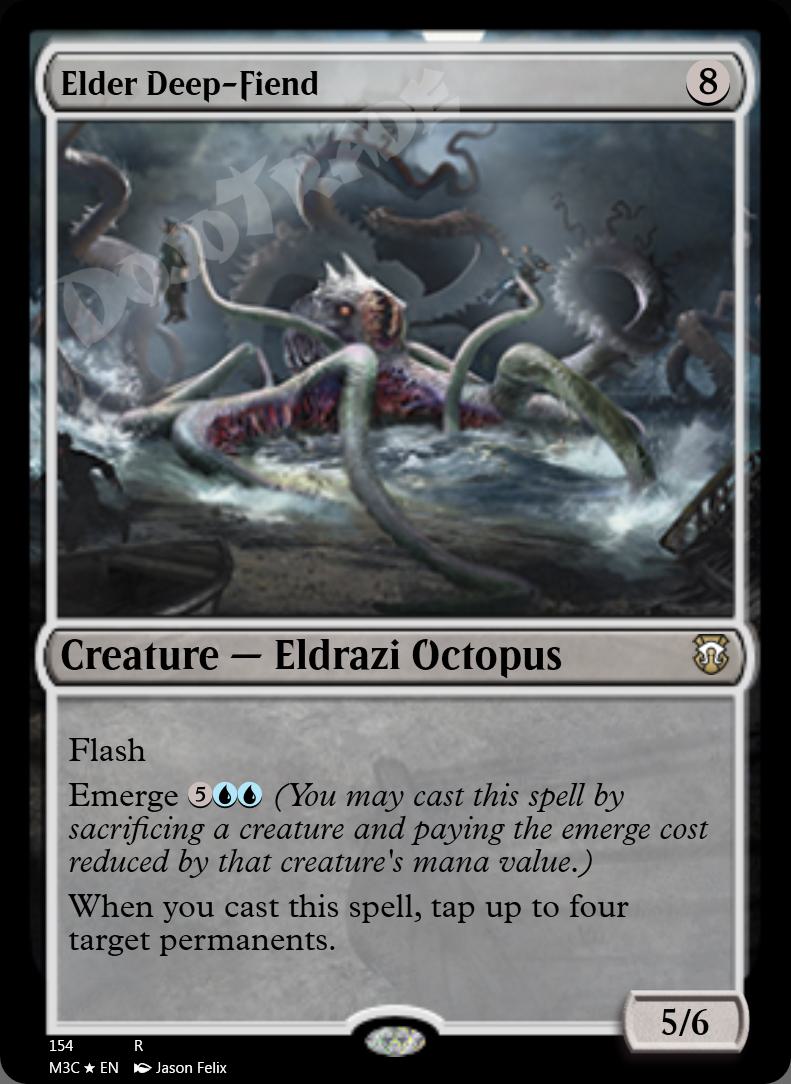 Elder Deep-Fiend FOIL