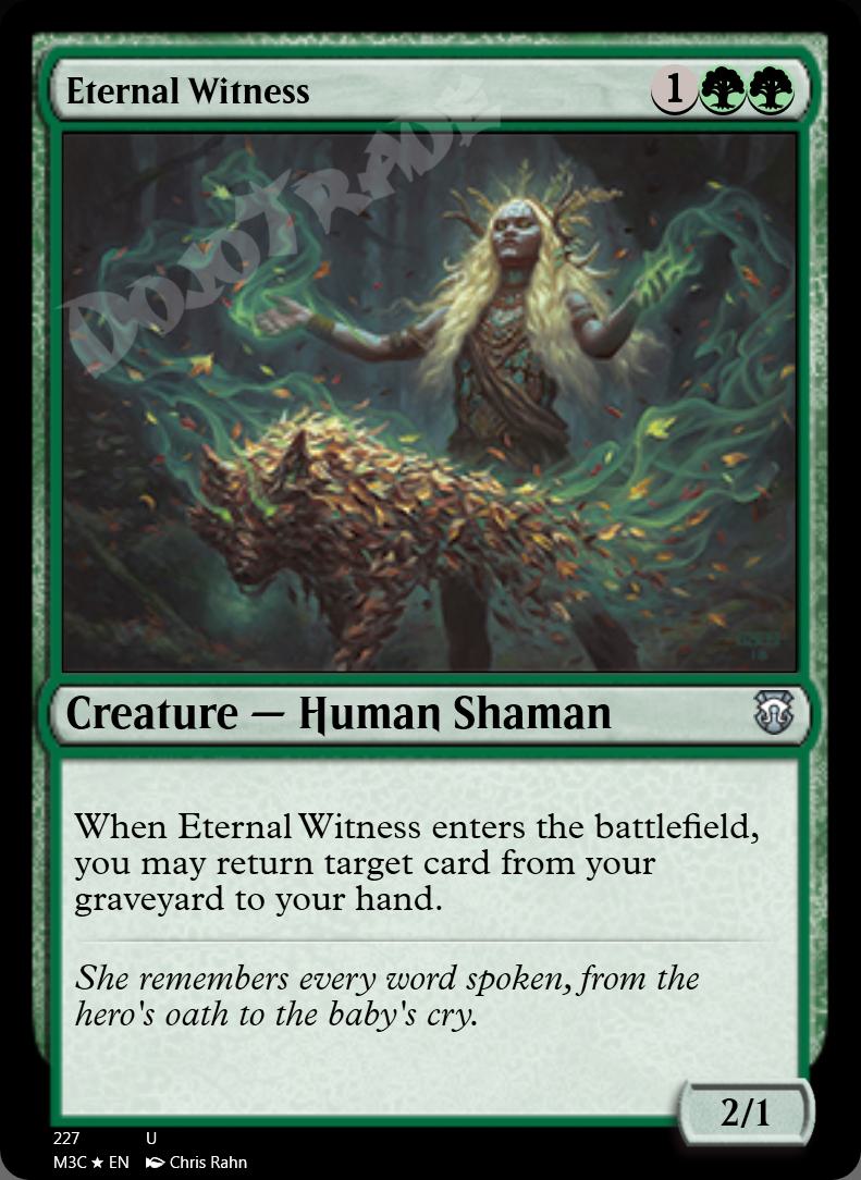 Eternal Witness FOIL