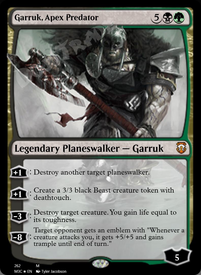 Garruk, Apex Predator FOIL