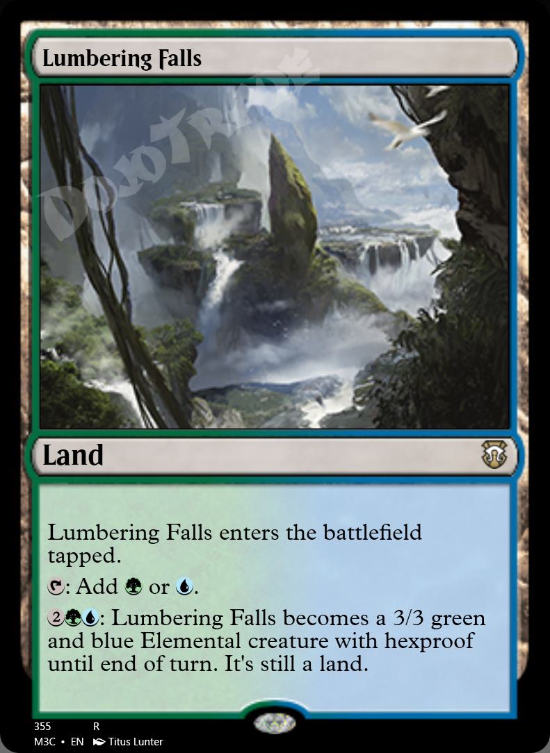 Lumbering Falls