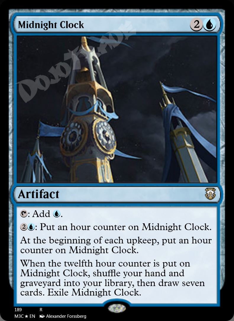 Midnight Clock FOIL