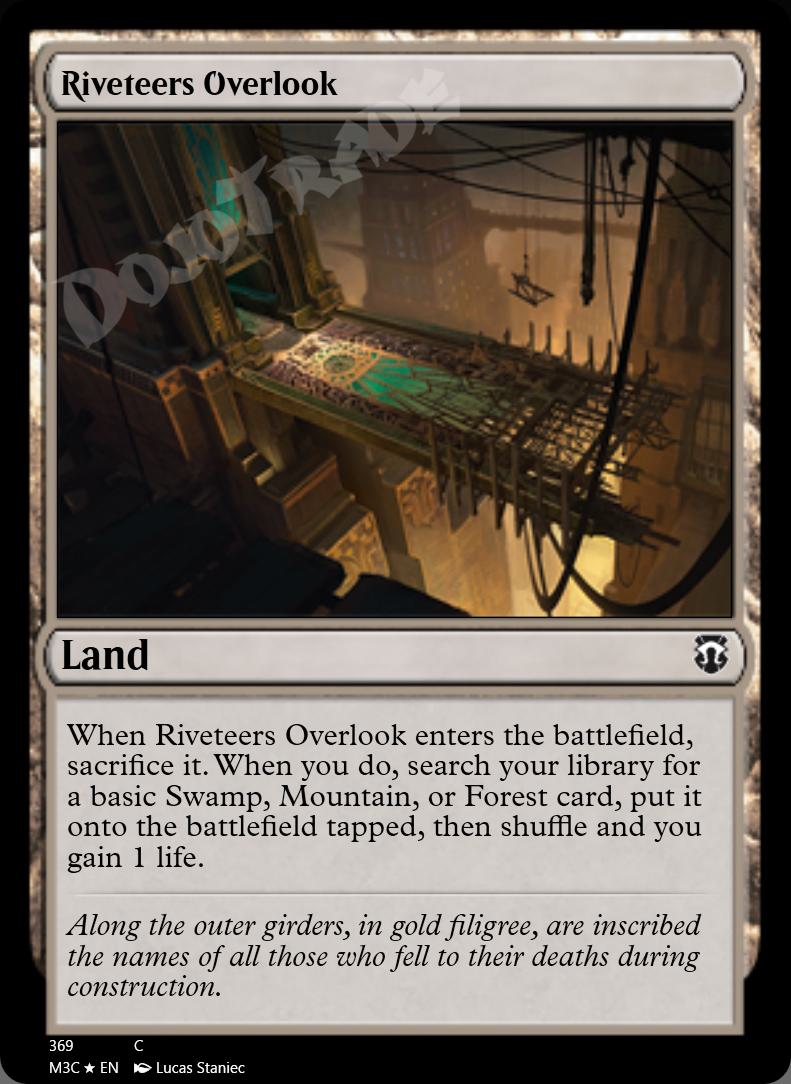 Riveteers Overlook FOIL