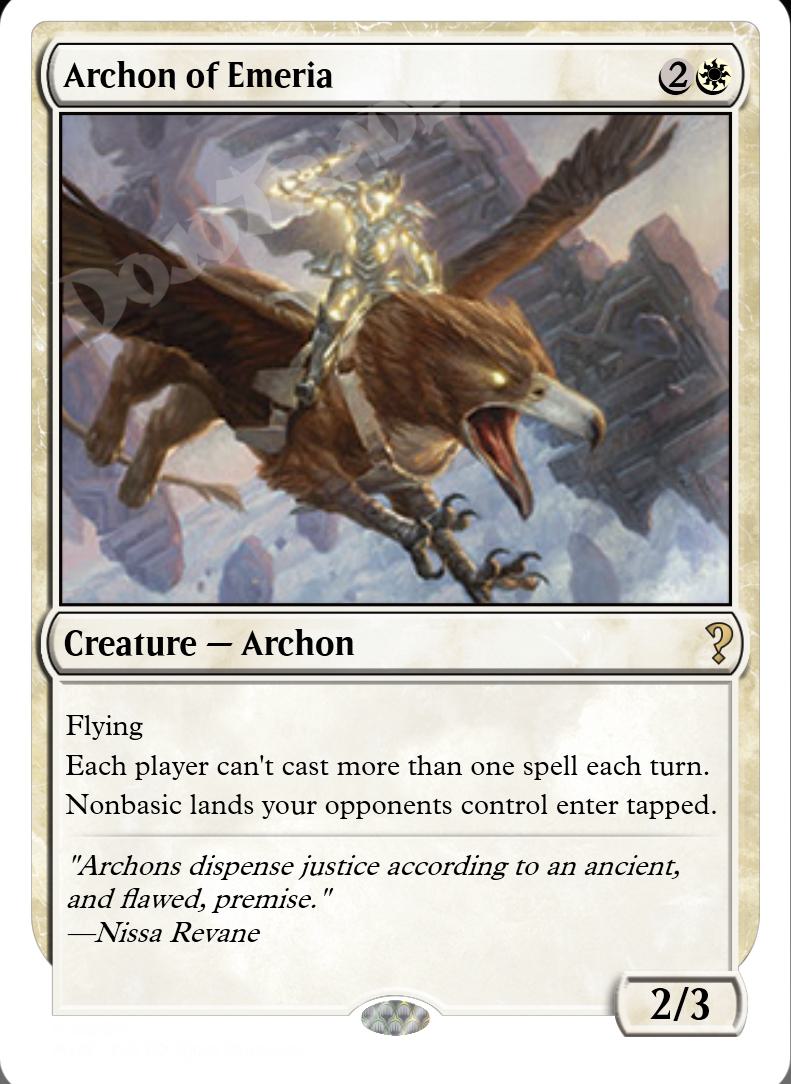 Archon of Emeria FOIL