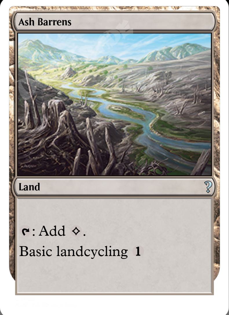 Ash Barrens FOIL