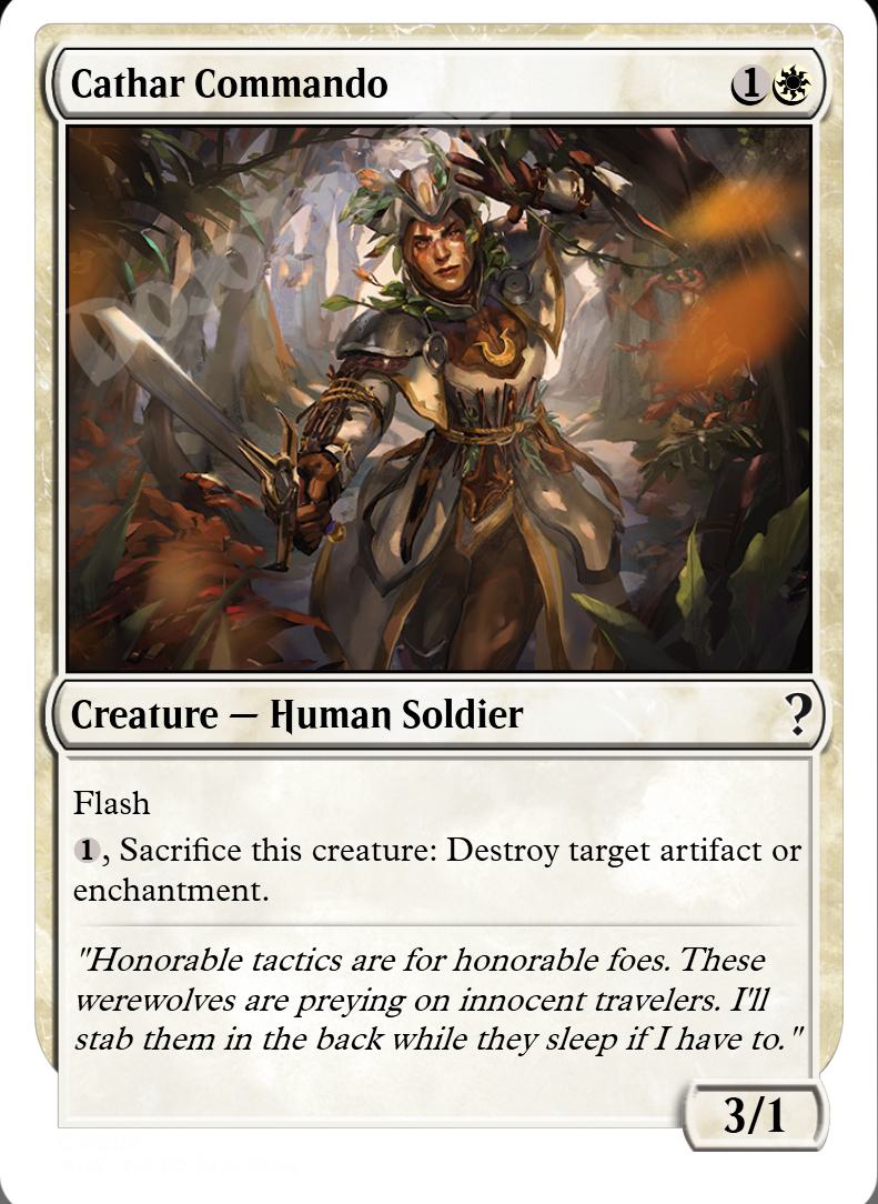 Cathar Commando FOIL