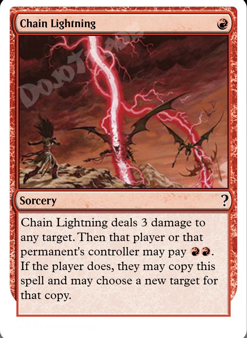 Chain Lightning FOIL