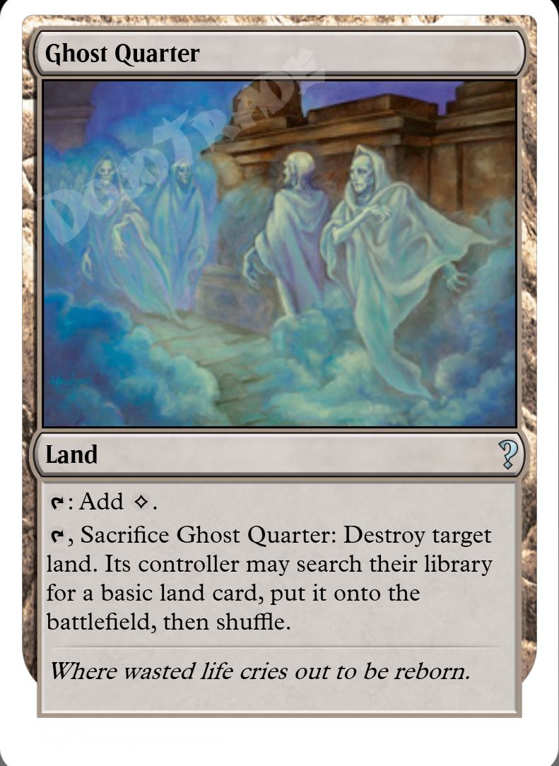 Ghost Quarter FOIL