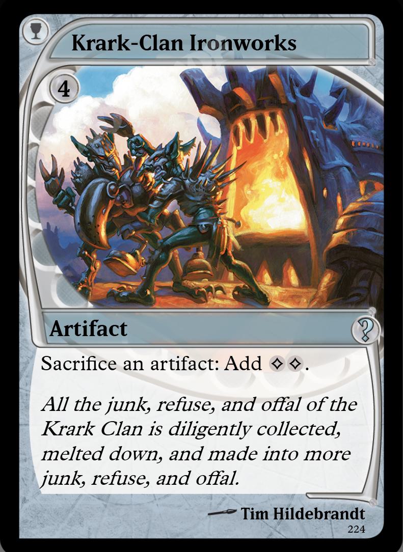 Krark-Clan Ironworks FOIL