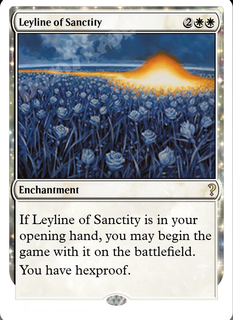 Leyline of Sanctity FOIL