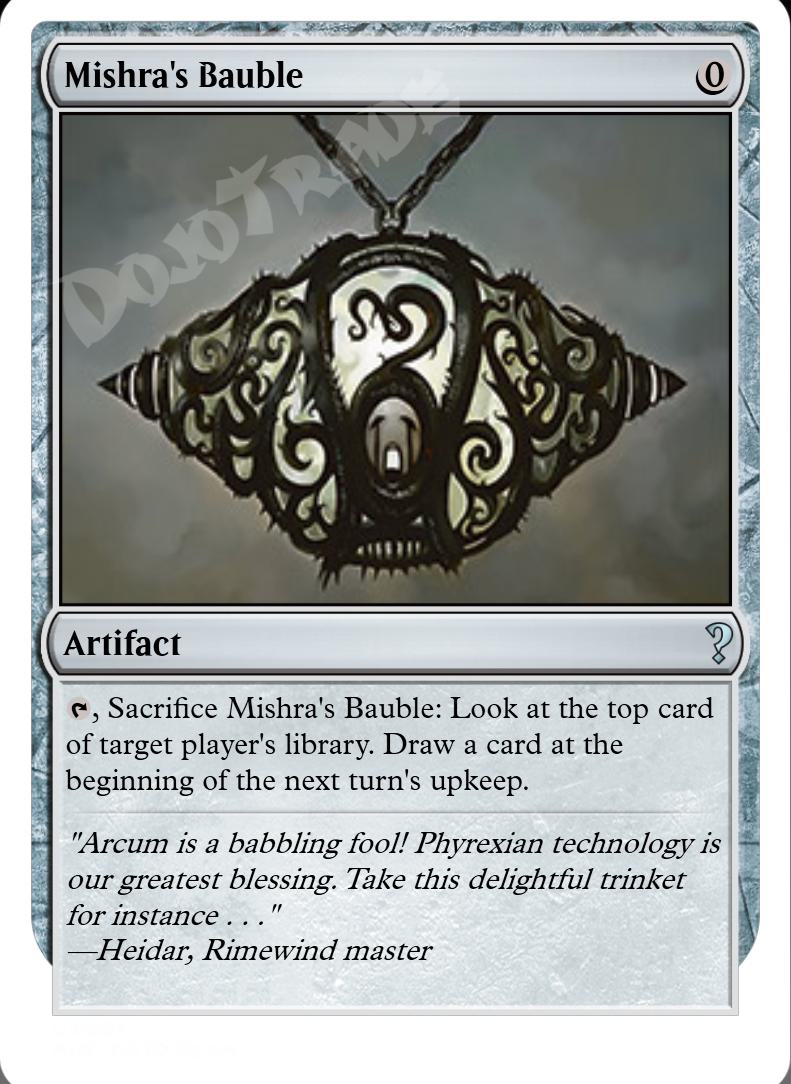 Mishra's Bauble FOIL