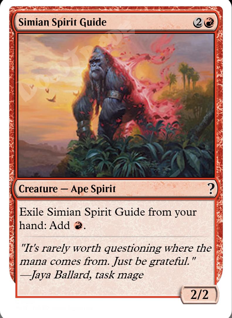 Simian Spirit Guide FOIL