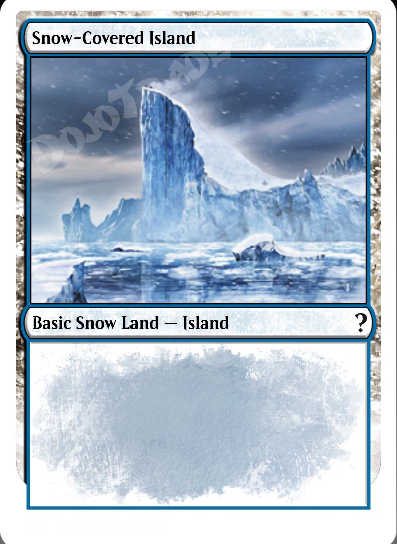 Snow-Covered Island FOIL