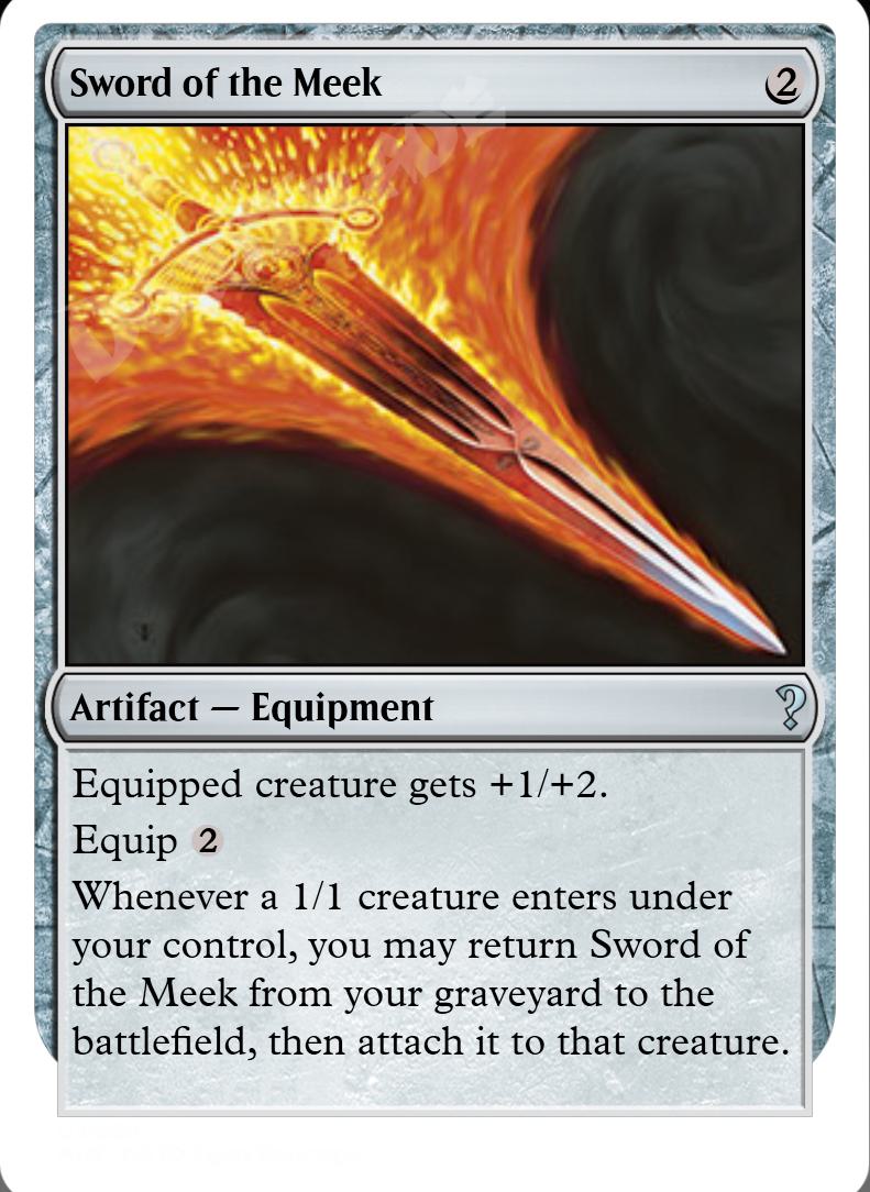 Sword of the Meek FOIL