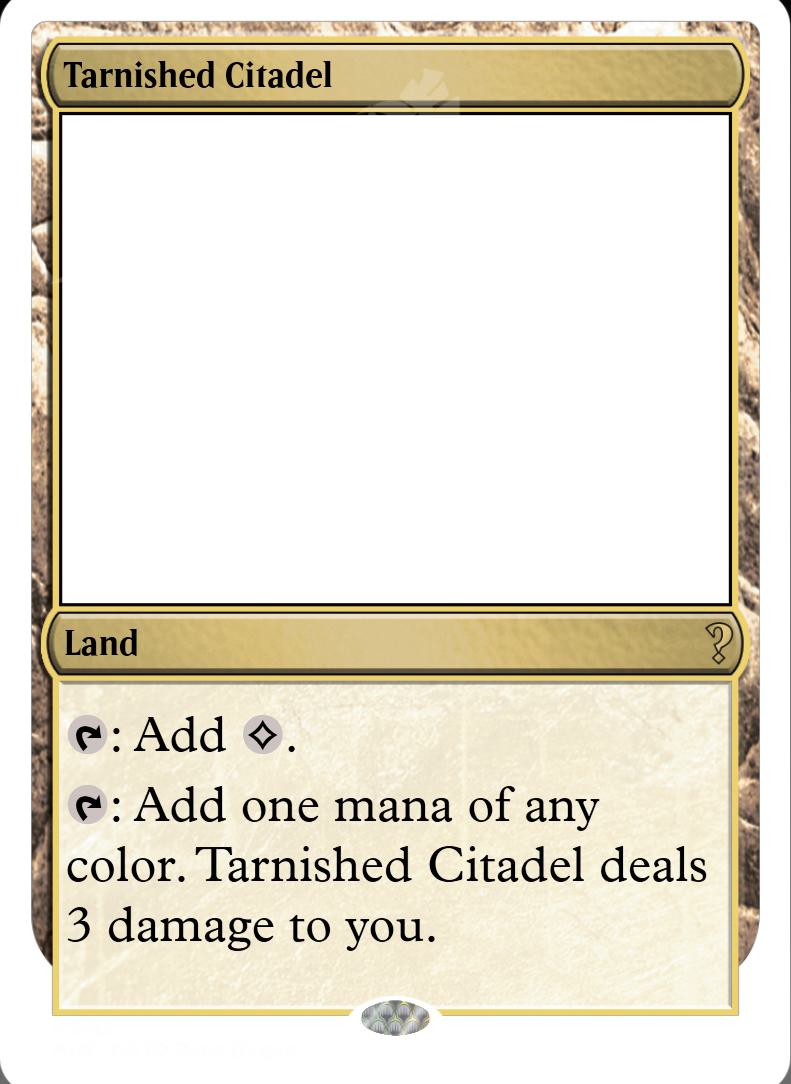 Tarnished Citadel FOIL