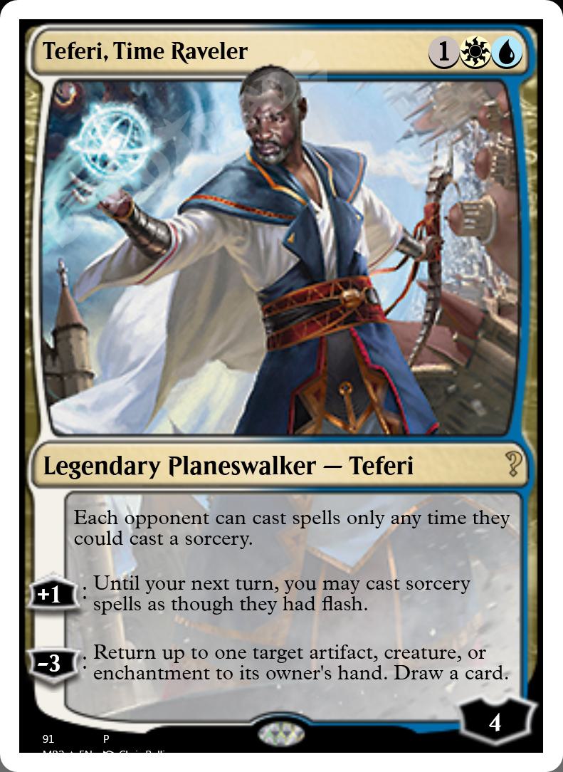 Teferi, Time Raveler FOIL