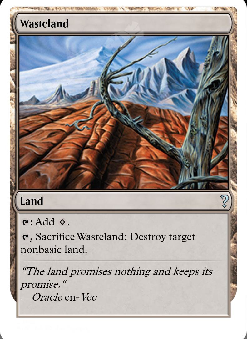 Wasteland FOIL