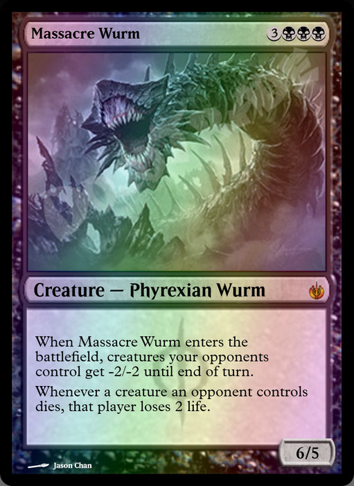 Massacre Wurm FOIL