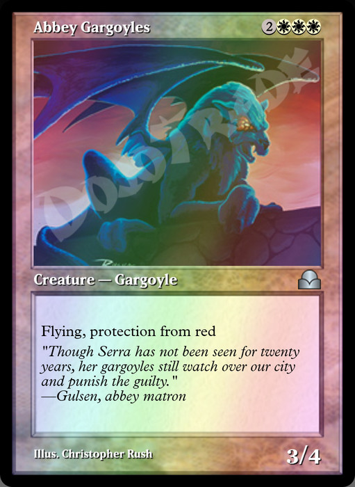 Abbey Gargoyles FOIL