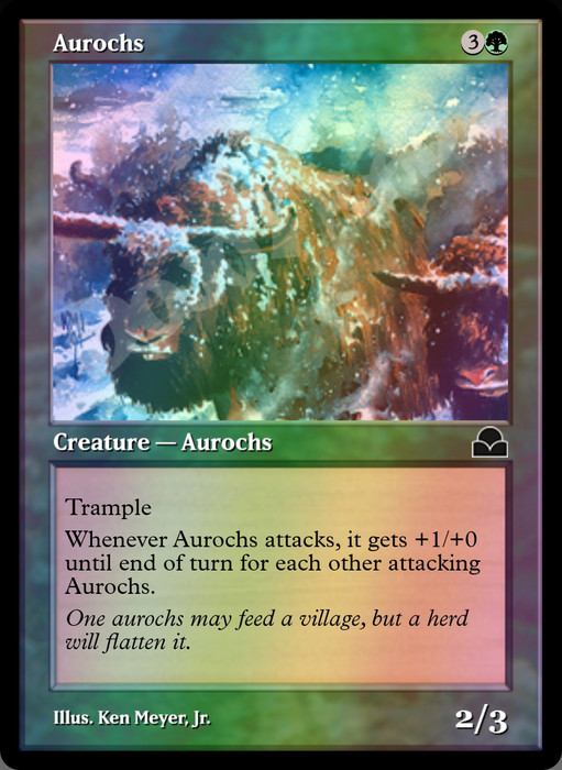 Aurochs FOIL