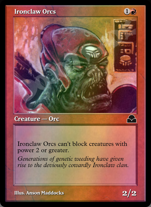 Ironclaw Orcs FOIL