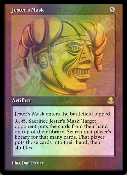 Jester's Mask FOIL