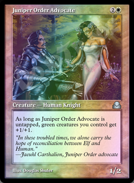 Juniper Order Advocate FOIL