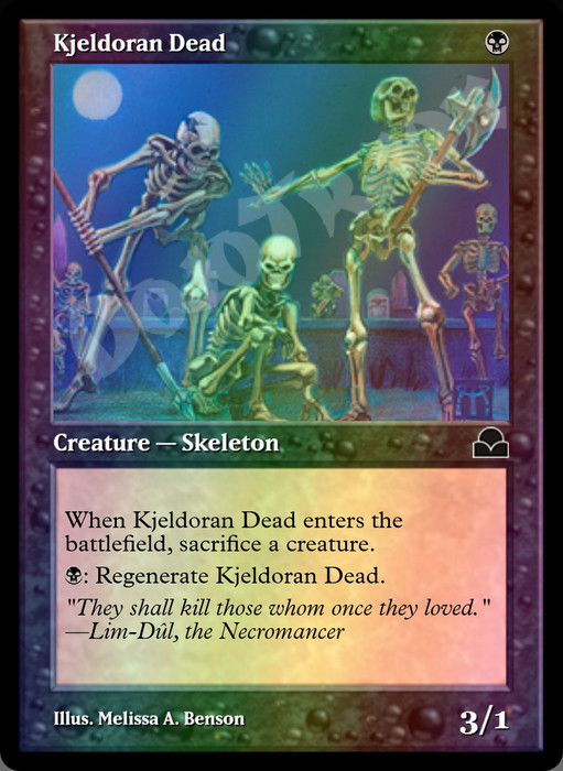 Kjeldoran Dead FOIL