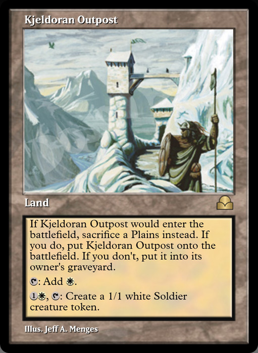 Kjeldoran Outpost