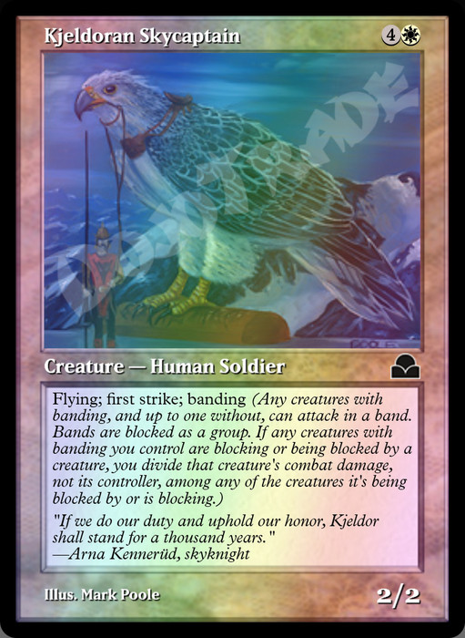 Kjeldoran Skycaptain FOIL