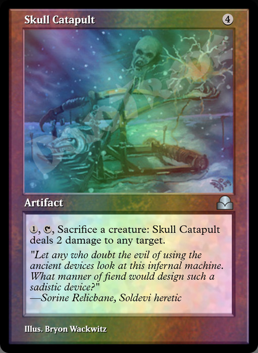 Skull Catapult FOIL