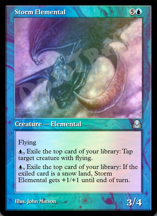 Storm Elemental FOIL