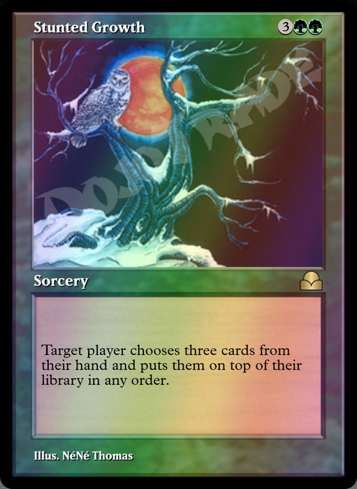 Stunted Growth FOIL