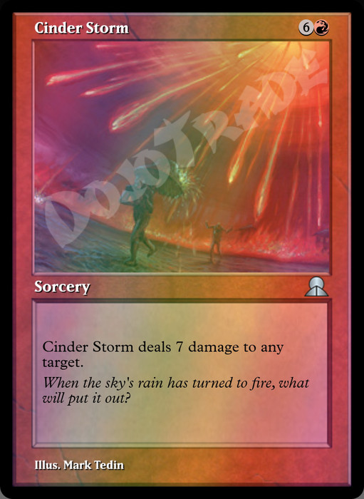 Cinder Storm FOIL