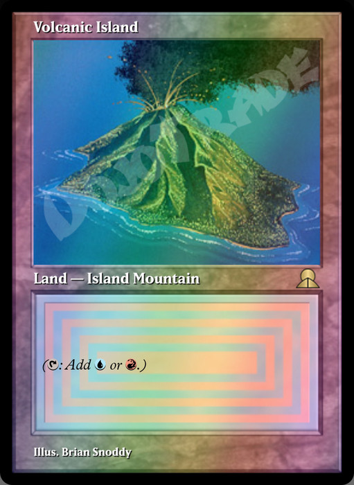 Volcanic Island FOIL