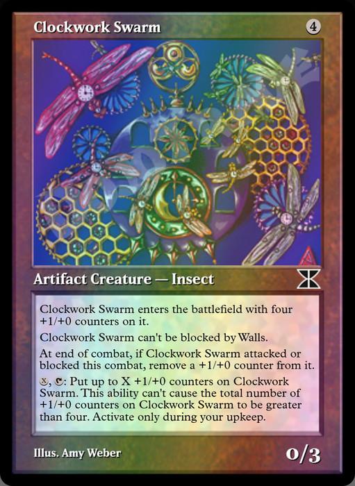 Clockwork Swarm FOIL