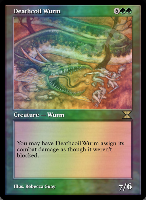 Deathcoil Wurm FOIL