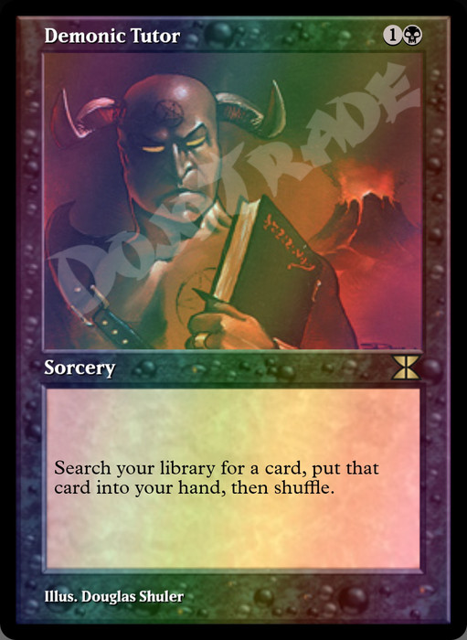 Demonic Tutor FOIL