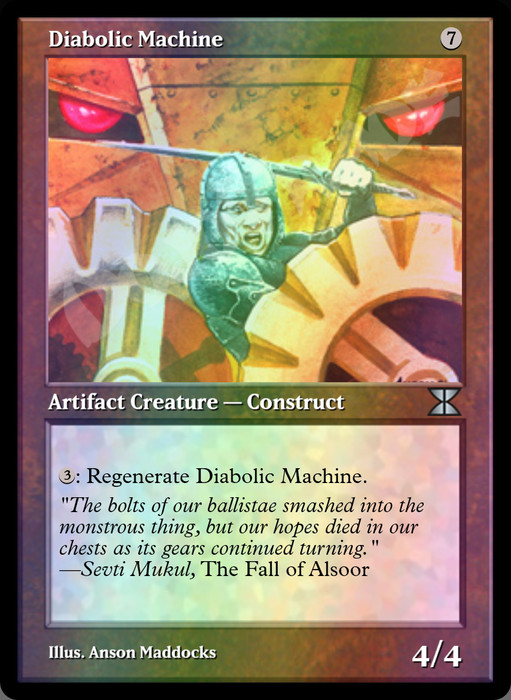 Diabolic Machine FOIL