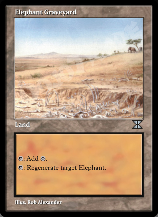 Elephant Graveyard