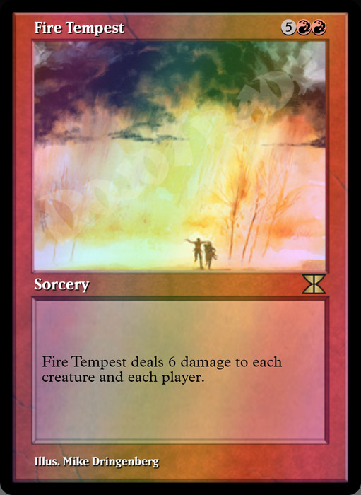 Fire Tempest FOIL