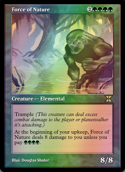 Force of Nature FOIL