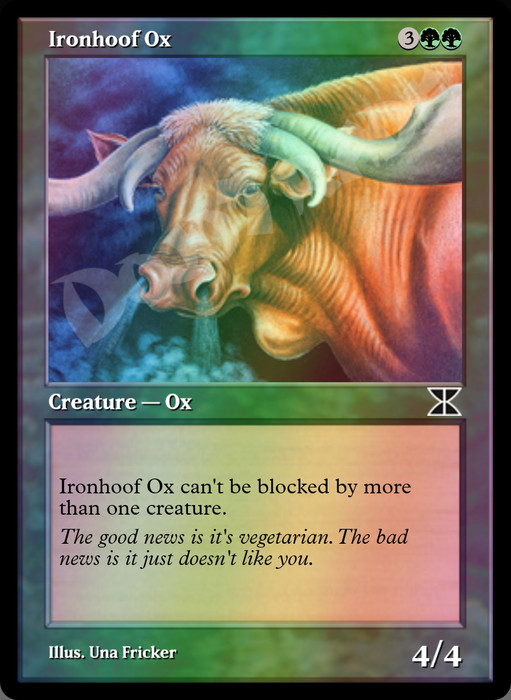 Ironhoof Ox FOIL